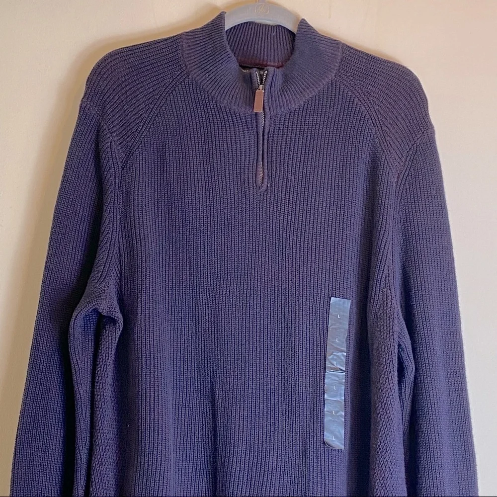 Banana Republic 3/4 Zipper Knit Men’s Sweater